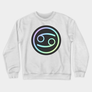 Rainbow Zodiac - Cancer Crewneck Sweatshirt